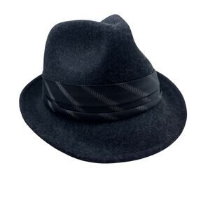 Scala Four Seasons Felt Soft‎ 100% Wool Fedora Dorfman Pacific Hat Size Medium